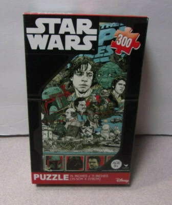 Disney Star Wars Puzzle 300 Piece Jigsaw 14in x11in / Empire Strikes Back / New! - Image 1 of 3