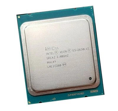 Intel Xeon E5-2630L V2 2630LV2 SR1AZ 2.4Ghz 6Core 15MB LGA2011 CPU Processor - Image 1 of 2
