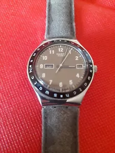 Rare Working SWATCH AG 1999 37mm Quartz Mens Wristwatch _3034 - Picture 1 of 10