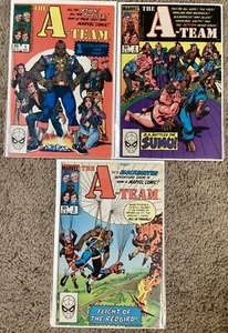Marvel Comics The A Team 1 - 3 Complete Mini Series! L@@k! - Picture 1 of 4