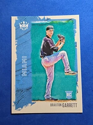 2021 Braxton Garrett ROOKIE RC Panini Diamond Kings #48 - Image 1 of 2