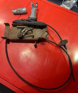 Vintage Used B&M Ratchet Shifter For Automatic Transmission with cable - Picture 1 of 2