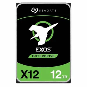 Seagate Exos X12 12TB Interne Server Festplatte ST12000NM0017 3,5 Zoll HDD SATA - Afbeelding 1 van 4