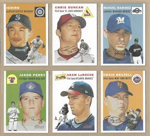 Topps Heritage 2003 SP y variaciones - elige cualquier impresión corta que desees - envío rápido - Imagen 1 de 98