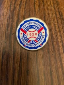 PIN DE NUEVA YORK YANKEES CHASE 1928 SERIE MUNDIAL - Imagen 1 de 1