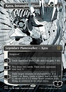 MTG Kaya, Intangible Slayer - Step-and-Compleat Foil - Borderless Manga NM-Mint - Bild 1 von 1