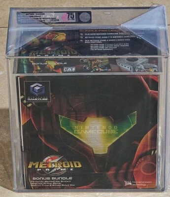 2004 Nintendo GameCube Console Limited Platinum Metroid Prime Sealed New VGA 75 - Image 1 of 3