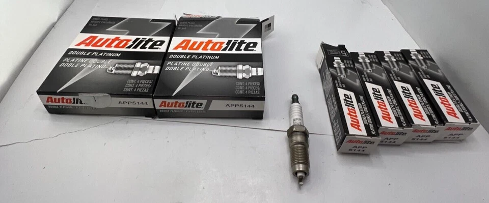 (CANTIDAD 8) Bujía Autolite Doble Platino APP5144 o Ford F-150 2007-2008 Foto 1 de 4