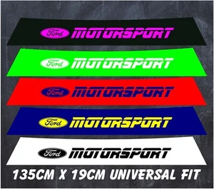 Ford Motorsport Sunstrip montaggio universale 135 x 19 cm - V2 - Foto 1 di 3