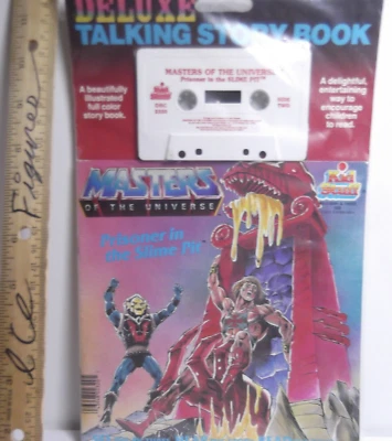Cinta de libro Prisoner of Slime Pit de colección paquete He-man Masters of the Universe Foto 1 de 4