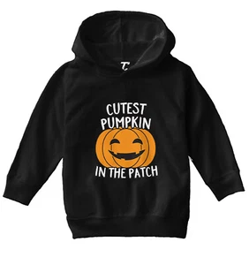 Cutest Pumpkin In The Patch - Halloween Toddler/Youth Hoodie - Picture 1 of 12