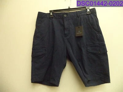 Pantalones Cortos de Carga Toscano Para Hombre Talla 36 Elastizados Azul Medianoche 9" Entrepierna 5401F15TR Foto 1 de 4