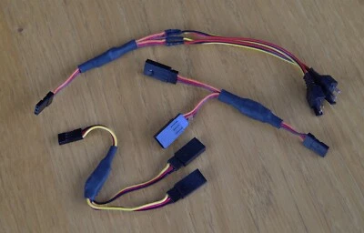 3 Servo-Kabel / Y-kabel - Graupner JR-Stecksystem - Bild 1 von 2