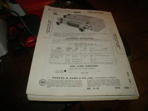 CHEVROLET & GMC AM AUTOMOBILE RECEIVER - 2 MODELS (SAMS PHOTOFACT 504-7) - Picture 1 of 1