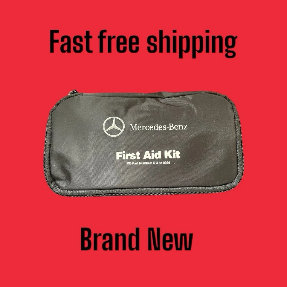 Mercedes-Benz OEM First Aid Kit – Complete & Original – New- MB Part Q4860026