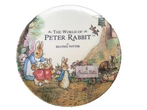 THE WORLD OF PETER RABBIT Melamine Coaster, Plate, LIKO MELAMINE WEAR 16 x 16cm - Picture 1 of 2