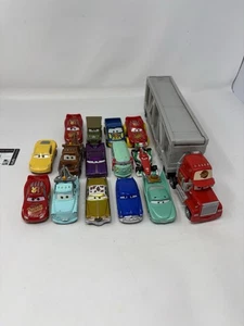 Disney Pixar Cars Lot Of 15 - Mater, Lighting McQueen, Doc - Picture 1 of 4