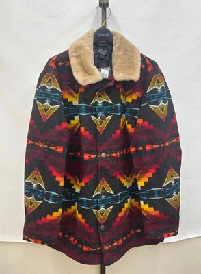 Pendleton Men's Brownsville Shearling Collar Coat Size XXL RK495-16015 (55804) - Image 1 of 4