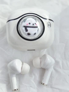 Bytech White Bluetooth Earbuds BY-BE-223-WT 8046 Tested & Working - Picture 1 of 11