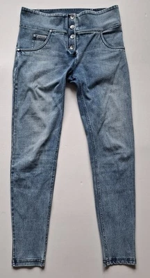 NEUw. Freddy Wr Up Jeggins 38 M High Waist Denim Skinny Jeans dickeres Material - Bild 1 von 4