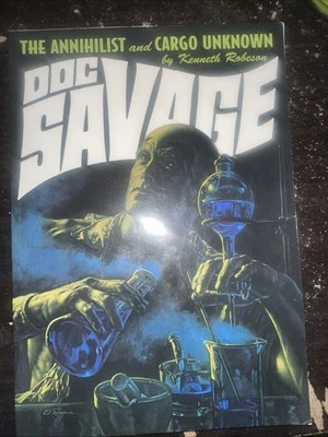 Doc Savage Vol 26 ‘The Annihilist’ & ‘Cargo Unknown’ SC EX Condition - Image 1 of 2