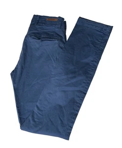 Zara Man Chino Pants 29x33 Skinny Blue Pants Basic Collection Casual Career - Picture 1 of 10