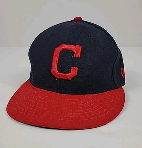New Era Cleveland Authentic Official On-Field Cap 59 Fifth Fitted 7 1/8 MLB USA - Bild 1 von 8