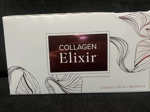 ISAGENIX - Collagen Elixir Beauty Blend - Dietary Supplement - Pack of 10 - 50ml - Picture 1 of 2