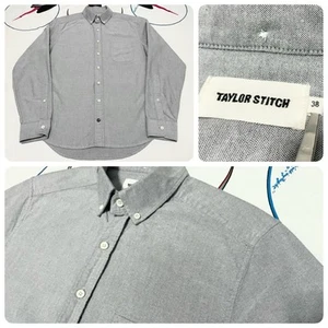 Taylor Stitch The Jack Everyday Oxford Shirt Button Up Huckberry Gray 38 S Mint! - Picture 1 of 8