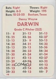 1984 APBA Baseball 1983 Season Danny Darwin - Picture 1 of 3