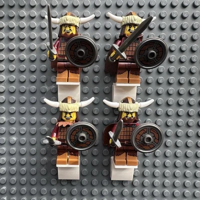 LEGO 4X Hun Warrior Minifigures - NEW