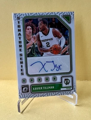Xavier Tillman 2023-24 Panini Donruss Optic Signature Series Auto #SS-TIL Celtic - Image 1 of 3