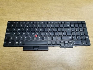 Genuine Lenovo ThinkPad E590 E580 E585 E595 L580 L590 P52 P72 P53 UK Keyboard - Afbeelding 1 van 7