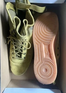 2018 Nike SF AF1 Mid Air Force 1 Utility Desert Moss sneakers Sz 13 917753 301 - Picture 1 of 6