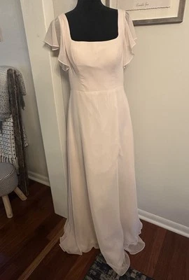 Azazie "Bondi" Dress in Blushing Pink for Bridesmaid, Formal Event Prom Size A10 - Image 1 of 4