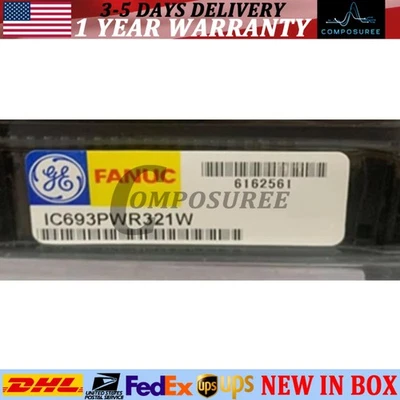 NEW GE FANUC IC693PWR321W Power Supply Module - Image 1 of 4