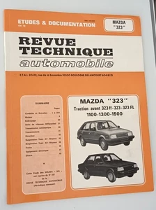 TECHNISCHE ÜBERHOLUNG MAZDA 323 FRONTANTRIEB 323 FF 1100 1300 1500 323 FF 1500 GTS - Bild 1 von 2