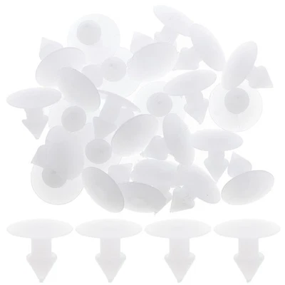 50 Pcs Rivetti in Plastica Accessori Per Cappelli Da Di Sicurezza - Immagine 1 di 4