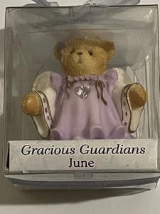 Enesco Cherished Teddies Gracious Guardians June Alexandrite 114484 - Bild 1 von 9