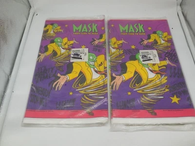 DD7 复古 1995 年面具平板电脑 54 英寸 X 84 英寸动画系列派对 — 第 1/4 张图片