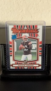 2025 Panini Donruss - Shedeur Sanders Rated Rookie Throwback - #2 - Picture 1 of 2