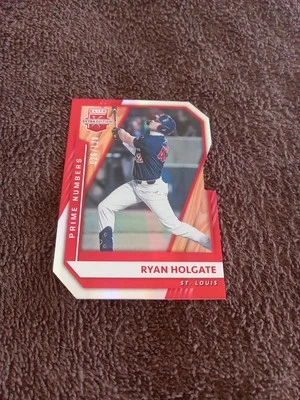 2021 Panini EEE Prime Numbers Ryan Holgate  Die-Cut Baseball Card #70 026/120 - Image 1 of 2