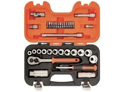 Bahco Socket Set 3/8in Drive Socket Set, 34 Piece BAHS330 S330 - Image 1 of 3