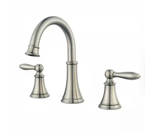 Pfister Courant 8 pulgadas Grifo de baño amplio de 2 manijas en níquel cepillado - Imagen 1 de 4