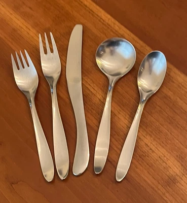 Towle Lauffer DISEÑO 1 cubiertos de acero inoxidable satinado ALEMANIA 18/8 - elección Foto 1 de 4