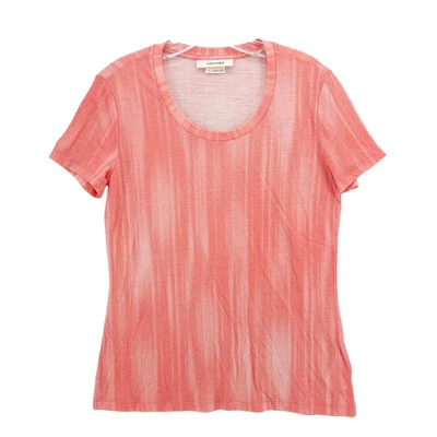 Camiseta ICEBREAKER Mujer 100% Merino 150 Manga Corta Coral Rayas Talla PEQUEÑA Foto 1 de 4
