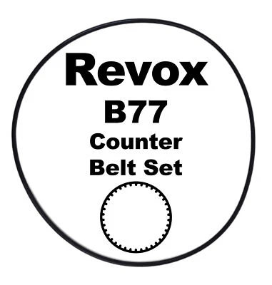 Set cinghie da banco Revox B77