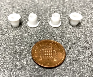 Cramer Hob Burner Pan Fret Sockets - White Plastic for Caravan or Motorhome PFC6 - Picture 1 of 5