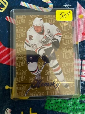 2007 Fleer Ultra #117 Ales Hemsky - Gold Medallion - Image 1 of 2
