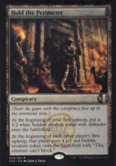 Hold the Perimeter - Conspiracy: Take the Crown: #6, MTG Nm R206 - Image 1 of 1